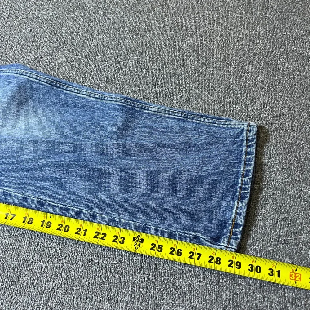 Levi's 557 Jeans 34x30 Blue Relaxed Boot Leg Denim Skater 90s Style